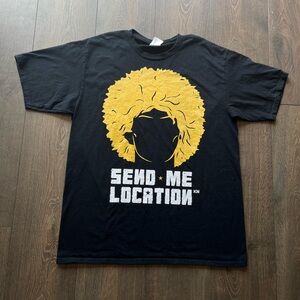 Send Me Location Graphic T-Shirt